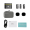 Hollyland Lark C1 Wireless Lavalier Microphone for Mobile Duo - Cool Black
