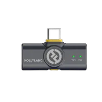 Hollyland LARK M2 DUO 2-Person Wireless System with USB-C  - Shine Charcoal 1