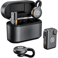 Hollyland LARK M2S Mini Combo Wireless Microphone - Space Gray 0