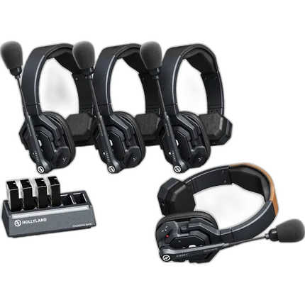 Hollyland Solidcom SE - 4S 4-Person Noise Cancelling Headset Intercom