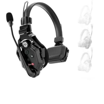 Hollyland Solidcom C1 Full Duplex Wireless Intercom System with 4 headsets