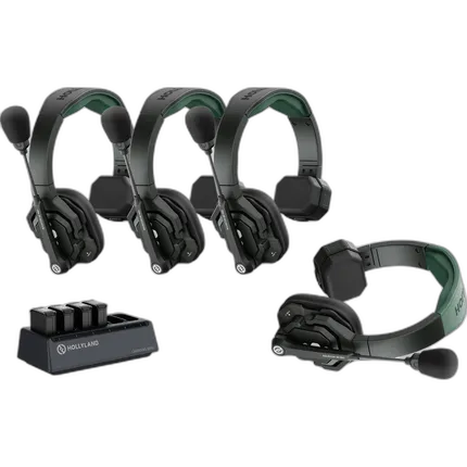 Hollyland Solidcom SE Pro - 4S 4-Person Noise Cancelling Headset Intercom