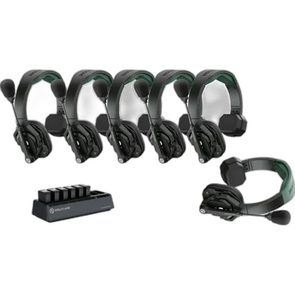 Hollyland Solidcom SE Pro - 6S 6-Person Noise Cancelling Headset Intercom