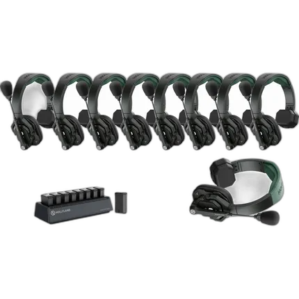 Hollyland Solidcom SE Pro - 9S 9-Person Noise Cancelling Headset Intercom