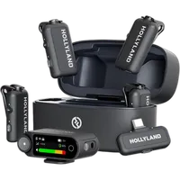 Hollyland LARK MAX 2 Combo 4-Person Version Wireless Microphone - Space Gray 0