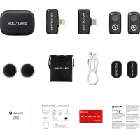 Hollyland LARK A1 Combo Wireless Microphone - Space Gray 1