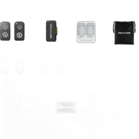 Hollyland LARK A1 Mini Duo Wireless Microphone - Space Gray Lightning RX 1