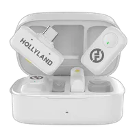 Hollyland LARK A1 Combo Wireless Microphone - Ivory White 0