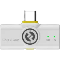 Hollyland LARK M2 DUO 2-Person Wireless Combo Microphone White 7