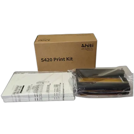 HiTi 4x6in Media Print Kit for S420 Photo Printer (100 Prints)