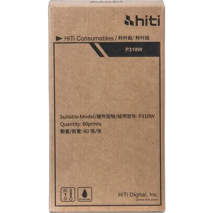 HiTi 4X6 Photo Print Pack for P310W P322W PRINTERS (120 SHEETS)