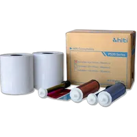 HiTi 4x6 Media for P520/525 Printer (500 sheets/roll, 2 rolls/carton) 0