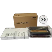 HiTi 4x6in P-100 Media Print Kit for S420 (100sheets/pack, 6/pack) 600 Print 0