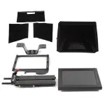 ikan PT4200 Professional 12in Portable Teleprompter Travel Kit with Rolling 1