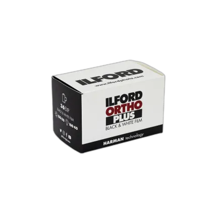 Ilford Ortho Plus 35mm Black  and  White Film (36 Exposures)