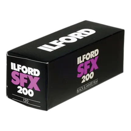 Ilford SFX 200 Black and White Negative Film (120 Roll Film)
