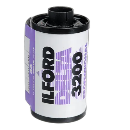 Ilford Delta 3200 Professional Black and White Negative Film (35mm, 36Exp.)