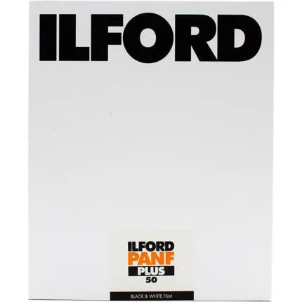 Ilford Pan F Plus Black and White (4 x 5 - 25 Sheets) ETA 11/15