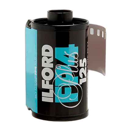 Ilford FP4 Plus Black and White Negative Film (35mm Roll Film, 36 Exposures)