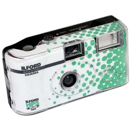 Ilford HP5 Plus Single Use Camera with Built-In Flash - 27 Exposures
