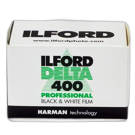Ilford Delta-400 Professional 135-36 Black  and  White Print Film (ISO-400)