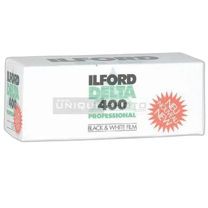 Ilford Delta-400 Professional 120 Black and White Negative (Print) Film