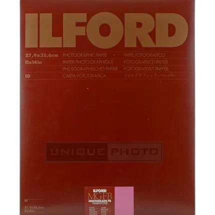 Ilford Multigrade FB Warmtone Paper (Glossy, 11x14, 10 Sheets)