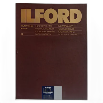 Ilford Multigrade Resin Coated Warmtone Paper (Pearl, 11 x 14, 10 Sheets)