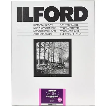 Ilford MULTIGRADE RC Deluxe Paper (Glossy, 16x20in, 10 Sheets)