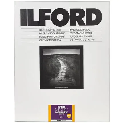 Ilford MULTIGRADE RC Deluxe Paper (Satin, 8x10in, 250 Sheets)