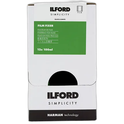 Ilford SIMPLICITY Film Fixer 100mL Sachet 12-Pack
