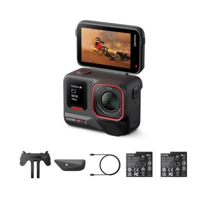 Insta360 Ace Pro 2 Action Camera Battery Bundle