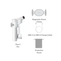 Insta360 Flow 2 Pro Smartphone Gimbal Stabilizer (White) 3
