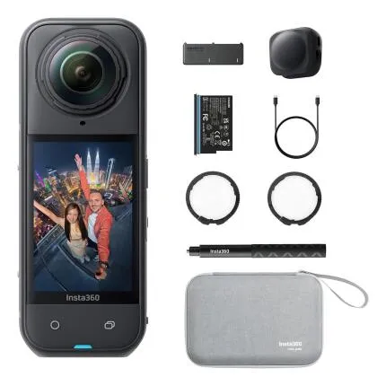 Insta360 X5 360 Action Camera Essentials Bundle