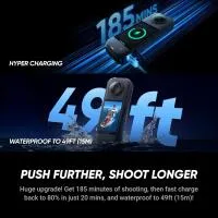 Insta360 X5 360 Action Camera Motorcycle Multiview Bundle 1