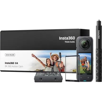 Insta360 X4 360 8K Camera Action Kit