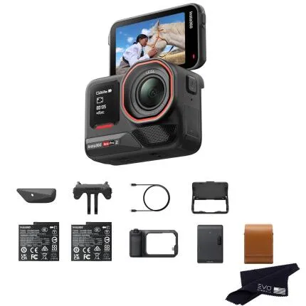 Insta360 Ace Pro 2 Action Camera Flash Print Bundle