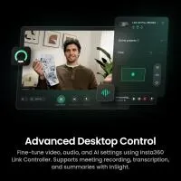 Insta360 Link 2C Pro 4K AI Webcam - Black 2