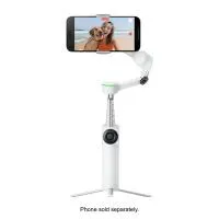 Insta360 Flow 2 Pro Smartphone Gimbal Stabilizer AI Tracker Bundle - White 1