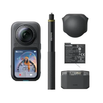 Insta360 X6 Essentials Bundle - Midnight Black