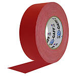 Professional Gaffers Tape - 2 Inches x 60 Yards (Red)