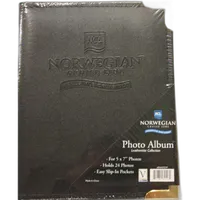 Innovision 5 x 7 In. Norwegian Cruise Logo Album (24 Photos) 0