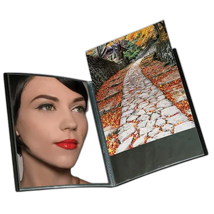 Itoya 16x20 Art Profolio Storage/Display Book 24 Sleeves/48 Images