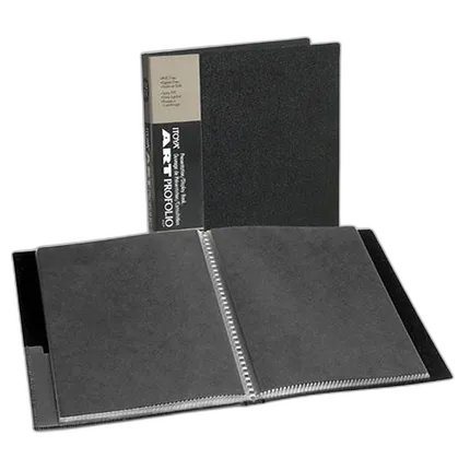 Itoya 18x24 Art Profolio Storage/Display Book 24 Sleeves/48 Images
