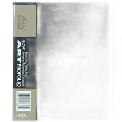 Itoya 5x7 Art Profolio Storage/Display Book 24 Sleeves/48 Images