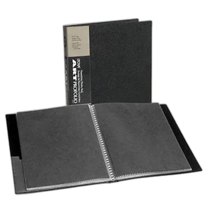 Itoya 8x10 Art Profolio Storage/Display Book 24 Sleeves/48 Images