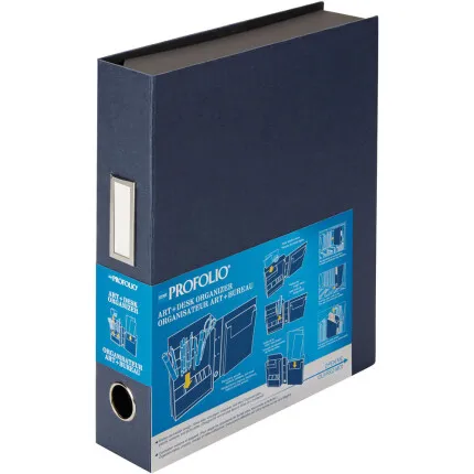 Itoya ProFolio Art and Desk Organizer 8.5x11 inch - Navy