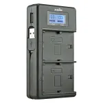 Jupio USB Dedicated Duo Charger LCD for Nikon EN-EL15 0