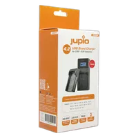 Jupio USB Brand Charger Kit for Canon 3.6V-4.2V batteries 1