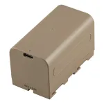 Jupio NP-F750 ULTRA C 6700mAh - USB-C Input 1